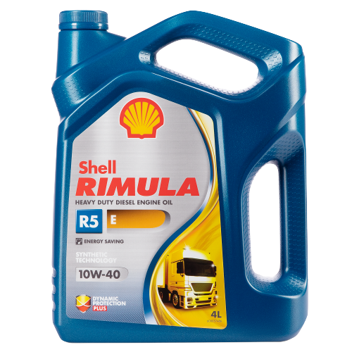 Моторное масло SHELL 10W40 RIMULA R5 E, 4л